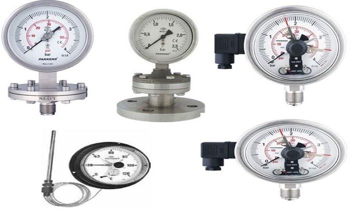  Pressure Gauges with Electrical Contact